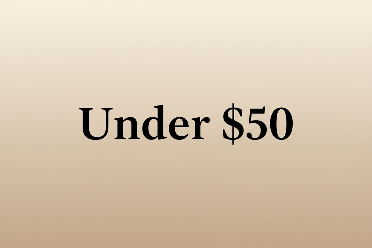 Under $50