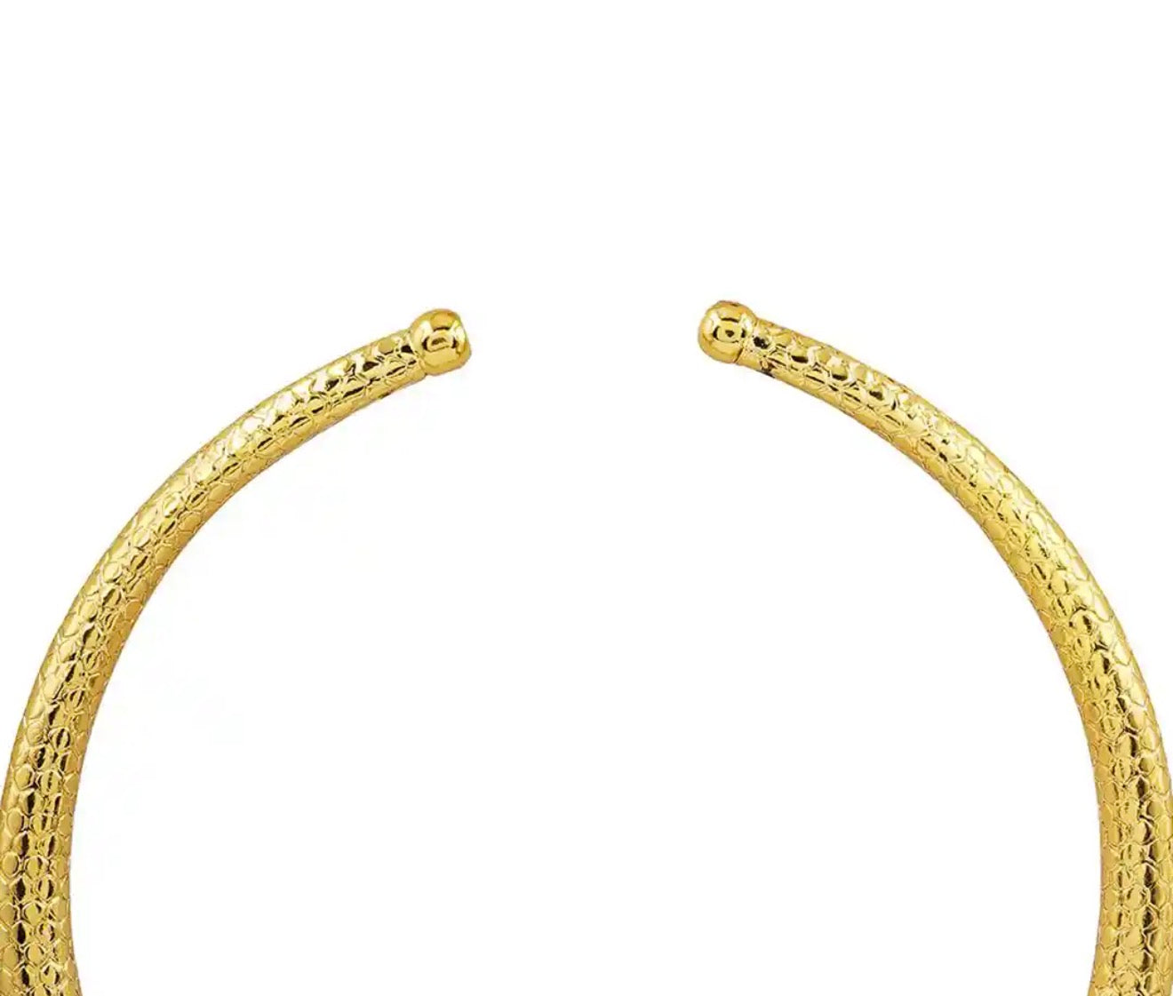Gold plated handcrafted necklace