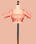 Pink Plain Readymade Blouse