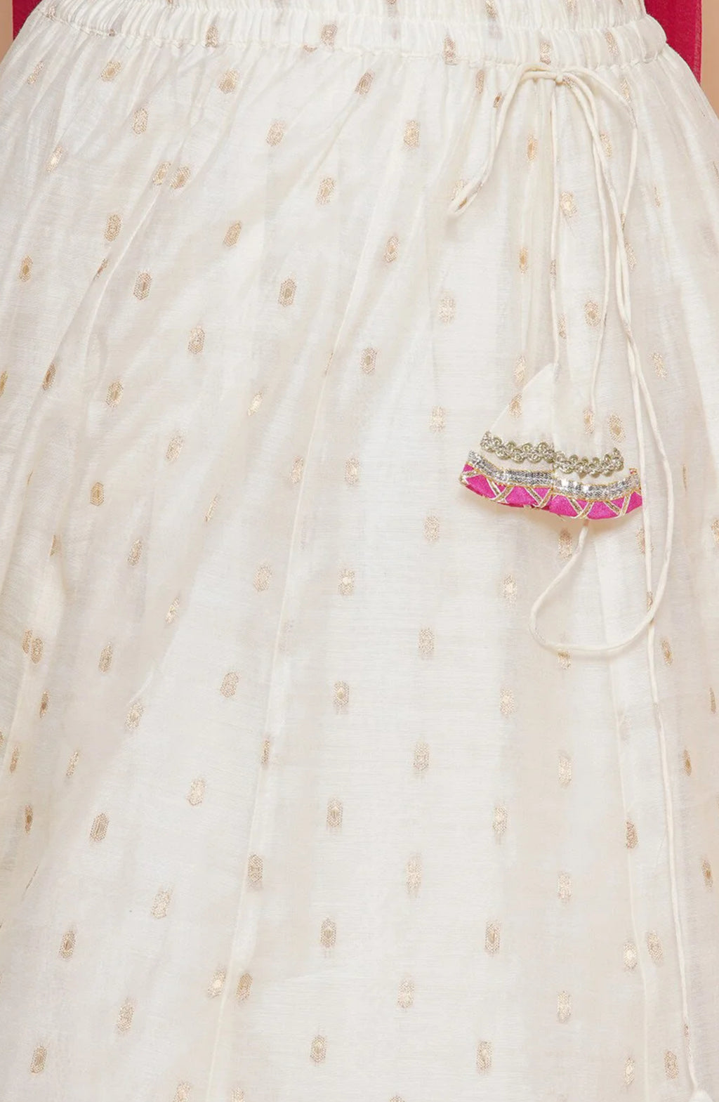 Girls Embroided Ready to Wear Lehenga & Blouse with Dupatta