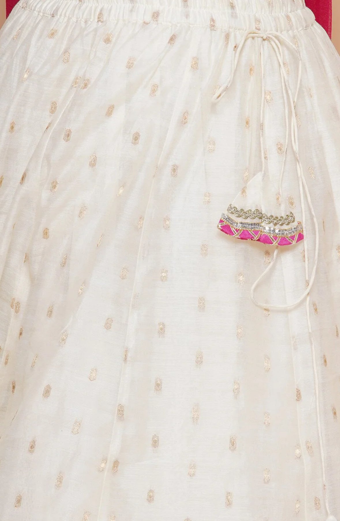 Girls Embroided Ready to Wear Lehenga & Blouse with Dupatta
