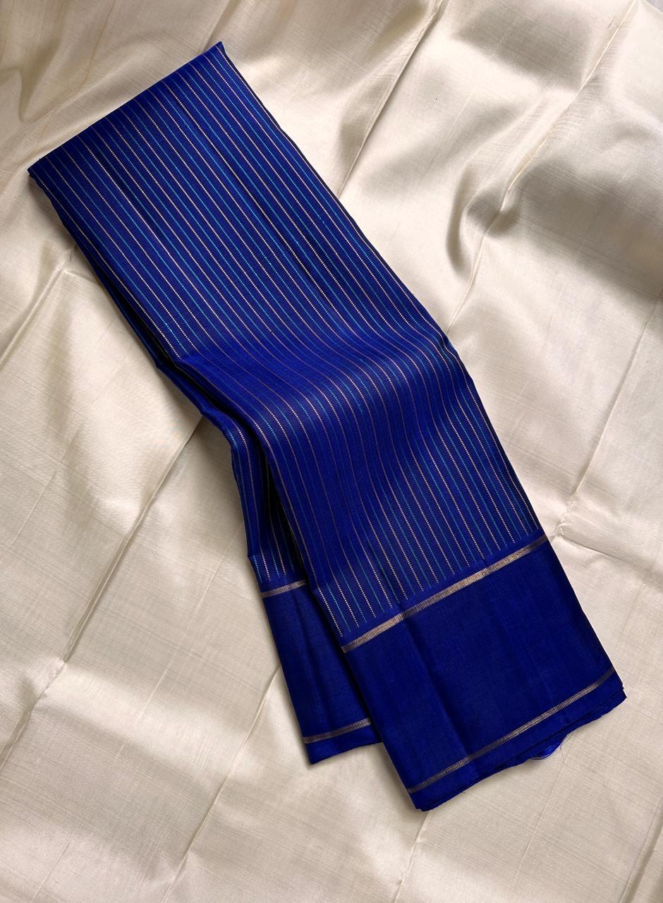 Pure kanchipuram handloom silk sarees with rich pallu and blouse

Silk mark