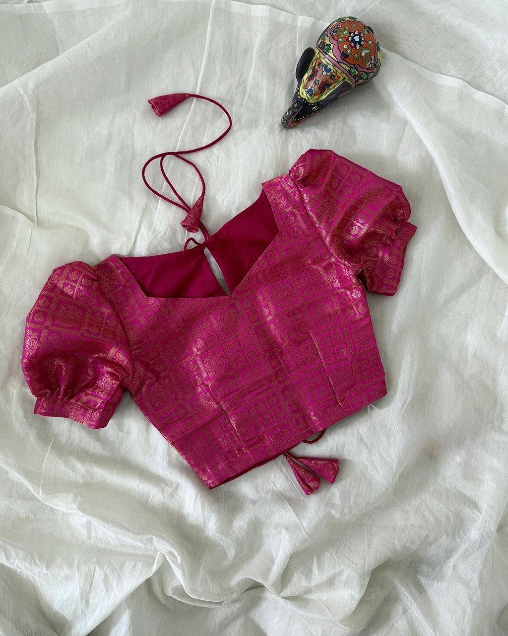 Pink skirt and top set