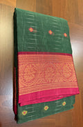 Green Bengal Cotton Saree